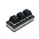 thumbnail image 5 of Methold Copia de teclado para juegos USB multifuncional mecánico Mini teclado Multimedia programable teclado portátil Accesorios Videojuegos y accesorios Blanco, 5 of 6