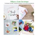thumbnail image 3 of 100 Clips de Papel con Forma de Gato Clips de Metal para Marcapáginas Bonitos Clips de Papel con Caja de Almacenamiento para Organización de Documentos de Oficina y Escuela ANGGREK  Otros, 3 of 8