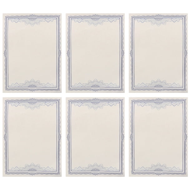 10 hojas de papel para certificado profesional, papel interior útil en blanco, papel para certificado A4