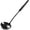 13.8" - Black, variant on Stainless Steel Ladle - 13.8" Large Metal Ladel，Perfect Gifts | Durable Kitchen Soup Ladle for Cooking, Serving, Stirring, Canning，Sauce, Wok & Soup，Black,