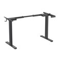 thumbnail image 1 of Uplite Dual Motor Electric Sit Stand Desk Frame - White, 1 of 5