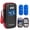 Black, variant on YOUSHARES Insulin Cooler Travel Case with Temperature Display, GLP-1 Diabetic Medicine Cooling Bag for Mounjaro, Refrigerated Diabetes Storage Kit with 2 TSA Approved Ice Pack