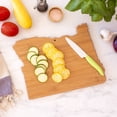thumbnail image 4 of Totally Bamboo Destination Oregon State Shaped Serving and Cutting Board, Includes Hang Tie for Wall Display, 4 of 4