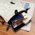 thumbnail image 2 of Bolso Unisex Crossbody Impermeable Mini Monedero Ocio Diario Blanco, 2 of 8