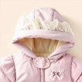 thumbnail image 6 of 18-24 Months Toddler Baby Boys Girls Winter Snowsuits Hooded Romper Jumpsuit Onsie Outfits for Girls Boys Toddler Kids Winter Clothes, 6 of 7