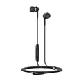thumbnail image 1 of Auriculares intraurales Sennheiser CX 80S con mando a distancia de un botón, color negro, 1 of 5