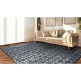 thumbnail image 2 of Couristan Marina Grisaille Area Rug, 6'6" x 9'6", Confederate Grey-Ivory, 2 of 8