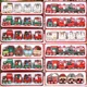 thumbnail image 2 of Tren de Navidad de madera pintada a mano, mini tren de Navidad de plástico, adornos navideños, adornos para fiestas, adornos de mesa de Navidad, 2 of 5