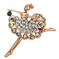 thumbnail image 1 of Alamode LO2781 Women Imitation Rhodium White Metal Brooches with Top Grade Crystal in Multi Color, 1 of 1