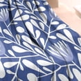 thumbnail image 3 of Blue Floral and Leaf Pattern Blanket,Comfortable Soft Flannel Throw Blanket,All Season,Warm Lightweight Blankets for Sofa Bed Couch Living Room Chair,30"x40", 3 of 4