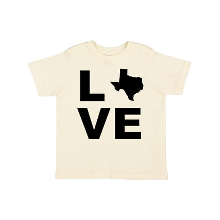 

Inktastic Love Texas Boys or Girls Toddler T-Shirt