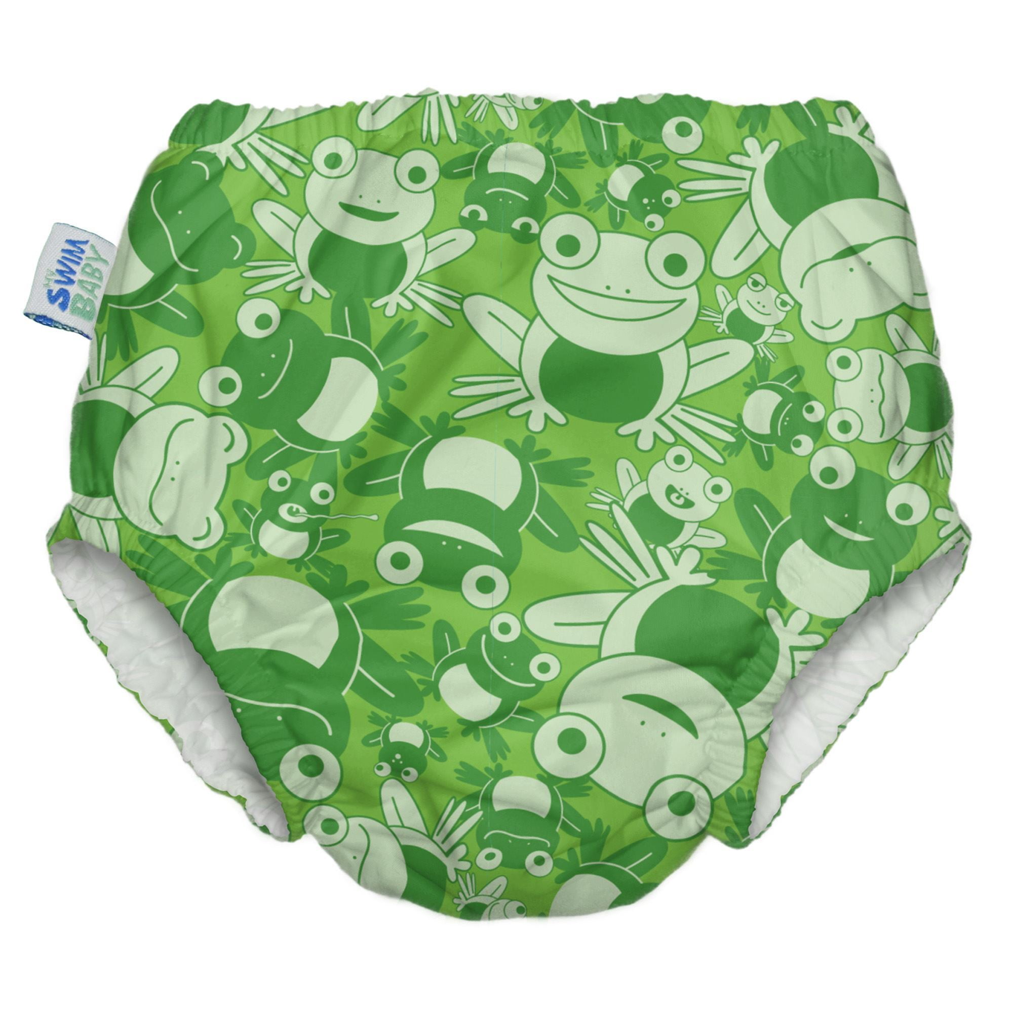 My Swim Baby Swim Diaper, Leaping Leo, 3X