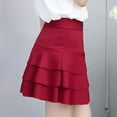 thumbnail image 6 of Easter Carnival Elegant High Waist Layered Maxi Skirt Featuring Built-In Elastic Shorts For Versatile Formal And Casual Occasions, 6 of 6