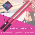 thumbnail image 2 of Baquetas FITSTIX con POWER GRIPS para fitness y aeróbicos, 2 of 2