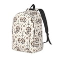 thumbnail image 1 of Balery Anchors with Rope Mochila Clásica Impresa Básica para Viaje, Mochila Escolar Resistente al Agua, Mochila de Lona con Correas Ajustables-Medium, 1 of 5