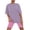 Pink, variant on Womens Summer Outfits Crewneck 1/2 Sleeve Striped Tshirts Slim Fitted Shorts Comfy Loungewear Sets