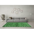 thumbnail image 3 of Ahgly Company Indoor Rectangle Persian Emerald Green Traditional Area Rugs, 3' x 5', 3 of 4