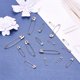 thumbnail image 2 of OULII 450Ud Safety Pins Plateados Para Organización Y Accesorios DIY Duraderos, 2 of 8