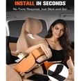 thumbnail image 4 of Universal Waterproof PU Leather Center Console Pad - 5-in-1 Car Armrest Box Cover with Cup Holder, Tissue Slot & Phone Holder, 4 of 8