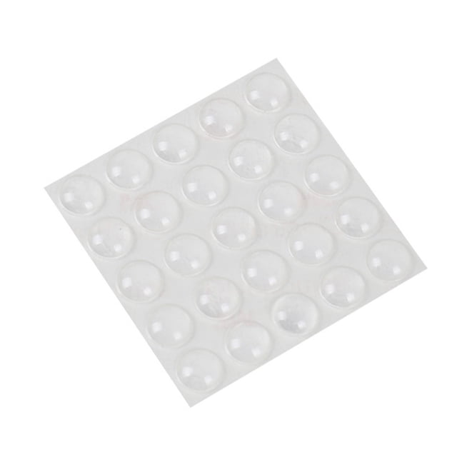Almohadillas protectoras transparentes de silicona autoadhesivas para gabinetes, puertas, cajones, tablas de cortar y marcos de fotos.