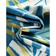 thumbnail image 3 of Jill Zarin Caribbean Outdoor Collection Area Rug - Grenada (10' Square Blue/Yellow), 3 of 6
