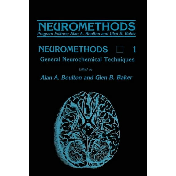 Neuromethods General Neurochemical Techniques, Book 1, (Paperback)