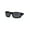 Shiny Black Orange, variant on Mens Biker Warparound Motorcycle Sunglasses Black Blue Blue Mirror