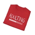 thumbnail image 5 of Adulting Please Wait, Gildan Unisex Softstyle T-Shirt, Graphic Tee, S-3XL, 5 of 6