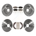 thumbnail image 1 of Transit Auto Front Rear Disc Brake Rotors Semi-Metallic Pads and Drum Kit for Car 2015-2020 Honda Fit K8S-103343, 1 of 11