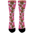 thumbnail image 4 of ThisWear Food Birthday Gifts Foodie Socks Pancake Printed Socks Pancake Gag Gifts 1-Pair Novelty Crew Socks, 4 of 5
