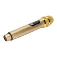 thumbnail image 3 of Wireless Microphone, Easy To Connect Multipurpose Karaoke Wireless Microphone 50m Receiving Stable Signal  For Outdoor Gold, 3 of 8