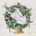 thumbnail image 2 of Augustine, Jodi 15x15 White Modern Wood Framed Museum Art Print Titled - Globe Peace, 2 of 4