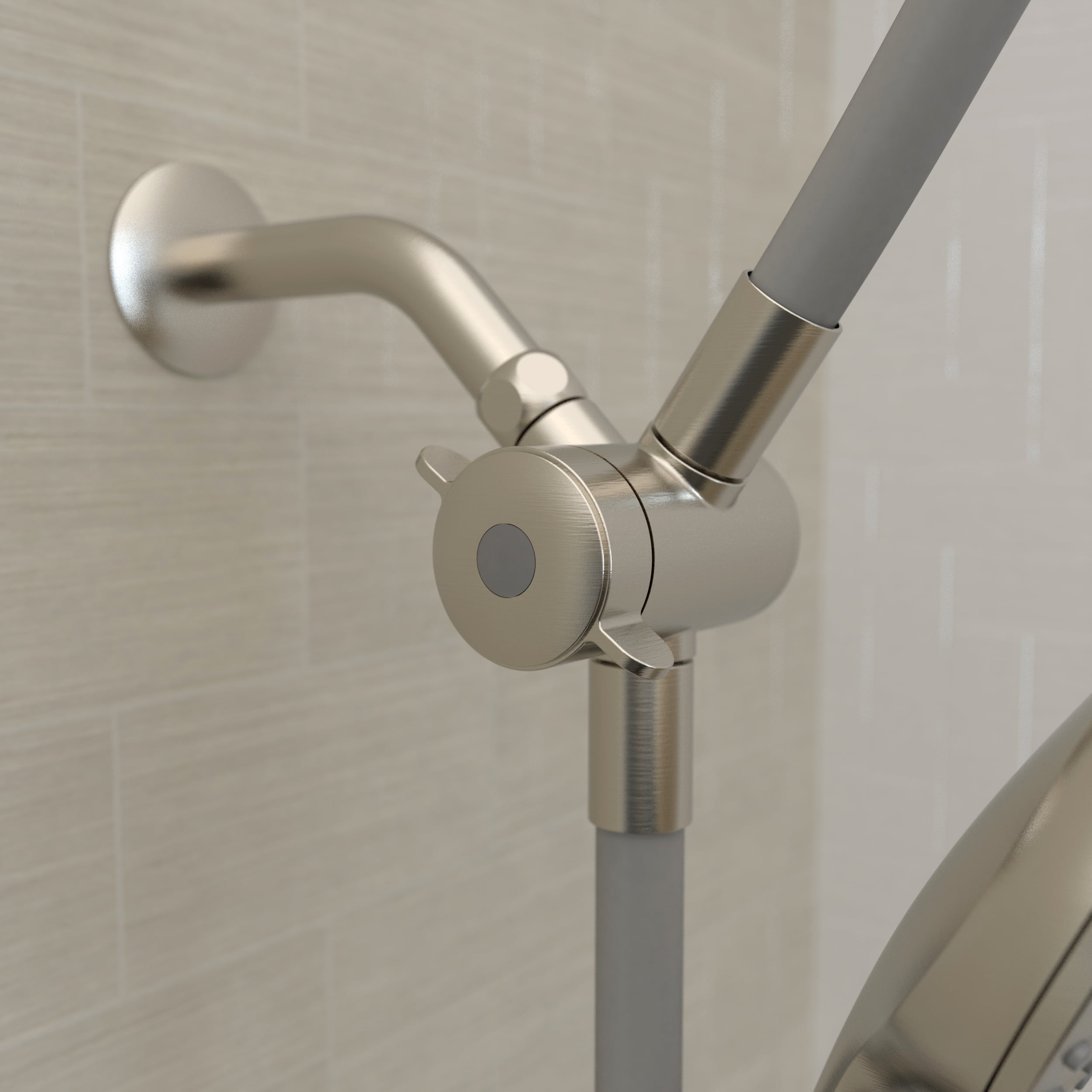 Belanger SYM022BN Retrofit Shower Head and Hand Shower System, Brushed Nickel