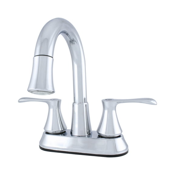 WMF-4225GNZMNL-CP-LED - Lavatory Bathroom Faucet with LED light with pop-up in Chrome