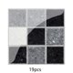 thumbnail image 3 of 19 Uds. De azulejos de cocina impermeables de PVC calcomanías de azulejos de mosaico pegatinas de pared decoraciones, 3 of 5