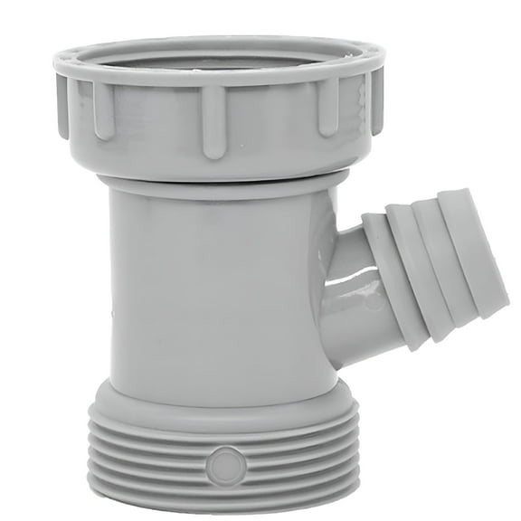 HIBIBUD Sink Drain Pipe Adapter Y Shaped Kitchen Basin Sewer Branch Connector Female to Male Thread Connector Fitting Accessory