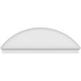 thumbnail image 3 of Ekena Millwork 76"W x 25-7/8"H x 2-3/4"P Segment Arch Smooth Architectural Grade PVC Combination Pediment, 3 of 7