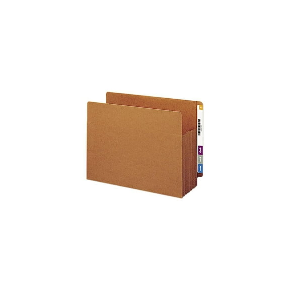 Smead Pocket Folder,Tuff,5.25",Red,PK10 73790