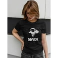 thumbnail image 2 of NASA Nasa Astronaut Reaching Camera Shaped T-Shirt Women -NASA Designs, Female Small, 2 of 4