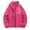 Pink Jacket fot Men, variant on Unisex Soft Warm Windproof Outdoor Jacket Long Sleeve Zipper Pocket Casual Coat Lightweight Breathable for Winter Hiking Travel Black L