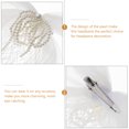 thumbnail image 4 of Voile de Perles Élégant Voile de Mariée Accessoires pour Cheveux de Mariée, 4 of 9