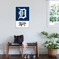 thumbnail image 3 of MLB Detroit Tigers - Logo 22 Canvas Wall Poster, 22.375" x 34", 3 of 4