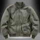 thumbnail image 3 of Sudadera sin capucha para hombre, chaqueta de béisbol de invierno, ropa de trabajo informal, sudadera con capucha de color sólido, chaqueta de poliéster para hombre, 3 of 4