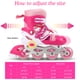 thumbnail image 5 of Patines de ruedas para niños zapatos de patinaje en línea ajustables patines de ruedas para exteriores, 5 of 8