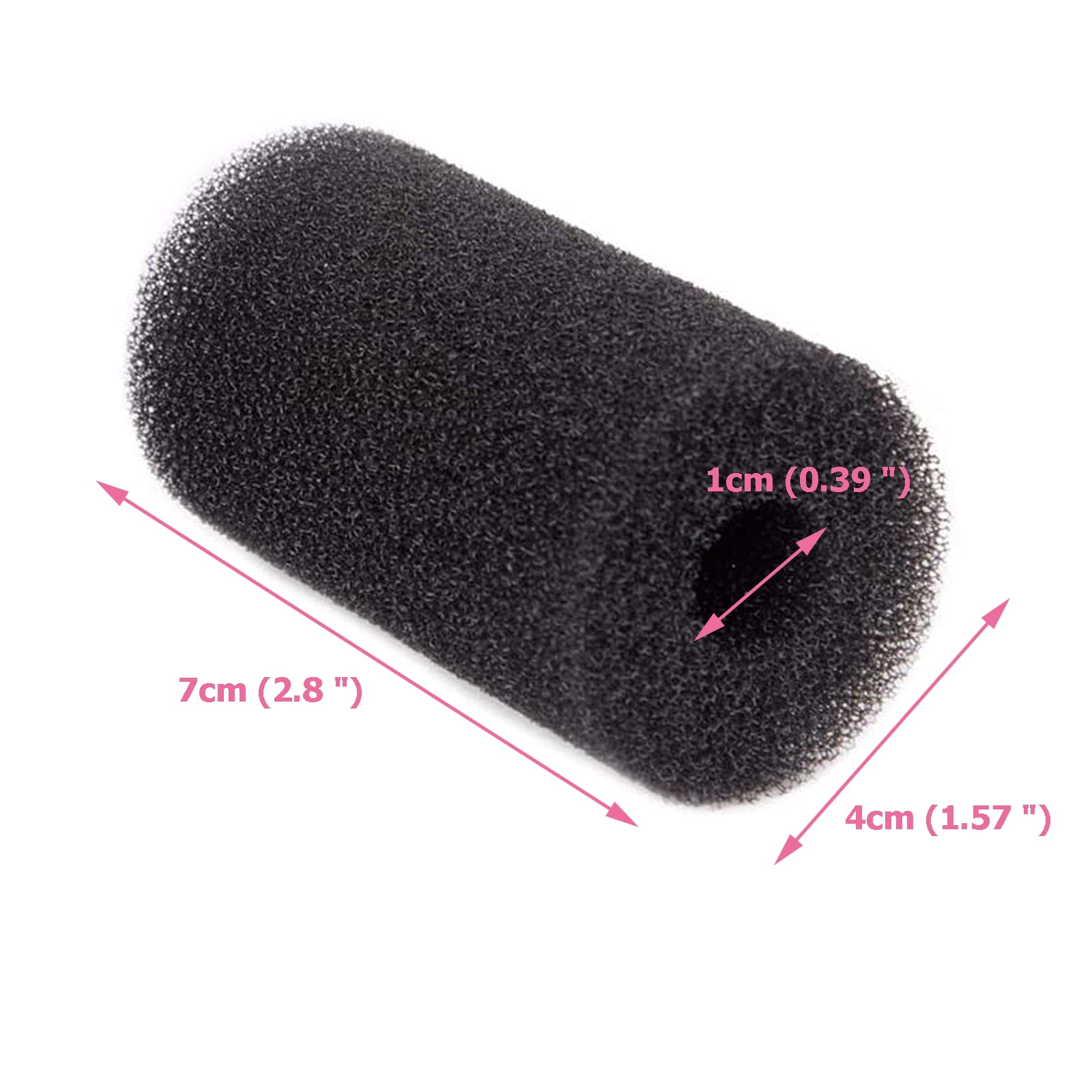 Qzbhct 3 Size 12 Pack Pre Filter Sponge Aquarium Intake High-Porosity Foam Roll Fish Tank Shrimp Beta Baby Fish Replacement Foam Cover Filtration Freshwater Saltwater 5-20 Gallons