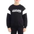 thumbnail image 1 of Gibobby Tirantes Para&nbsp;Camisa Niños y niños pequeños Sudadera de manga larga con estampado de Cuello redondo de algodón Tops Traje de otoño Sudaderas(Negro, 6-7 Años), 1 of 5