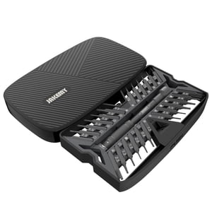 Amdohai JAKEMY 26-in-1 Household Screwdriver Set Mini Lightweight Screw Driver Pen-type Bolt Driver with 24pcs Screw Bits Storage Case for Repairing PC Camera Mobile Phone