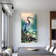 thumbnail image 4 of Kits de pintura al óleo de Lake Crane por números DIY decoración del hogar pintada a mano sin marco Tmvgtek decoración de arte en el hogar, 4 of 9