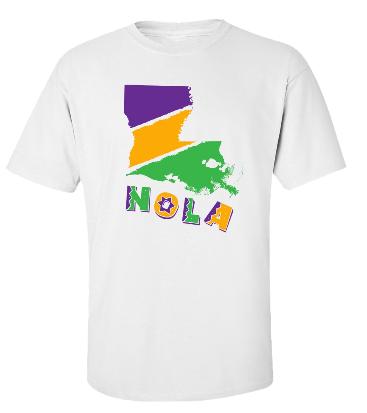 Trenz Shirt Company Nola State Unisex Short Sleeve T-shirt - Imagen 19 de 22