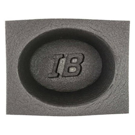 The Install Bay IBBAF68 6"x8" inch Foam Standard Oval Acoustic Car Audio Speaker Baffle (pair)